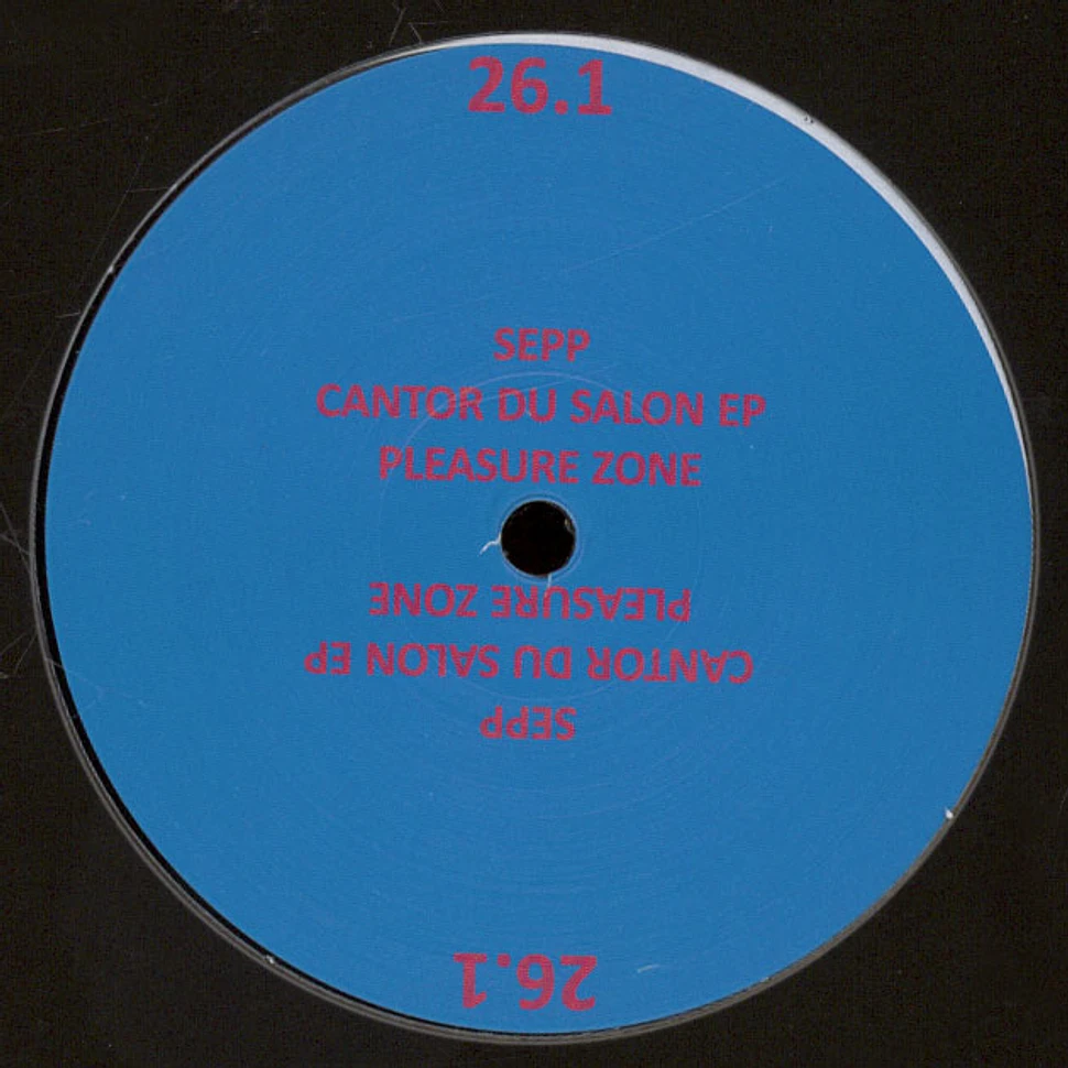 Sepp - Cantor Du Salon EP