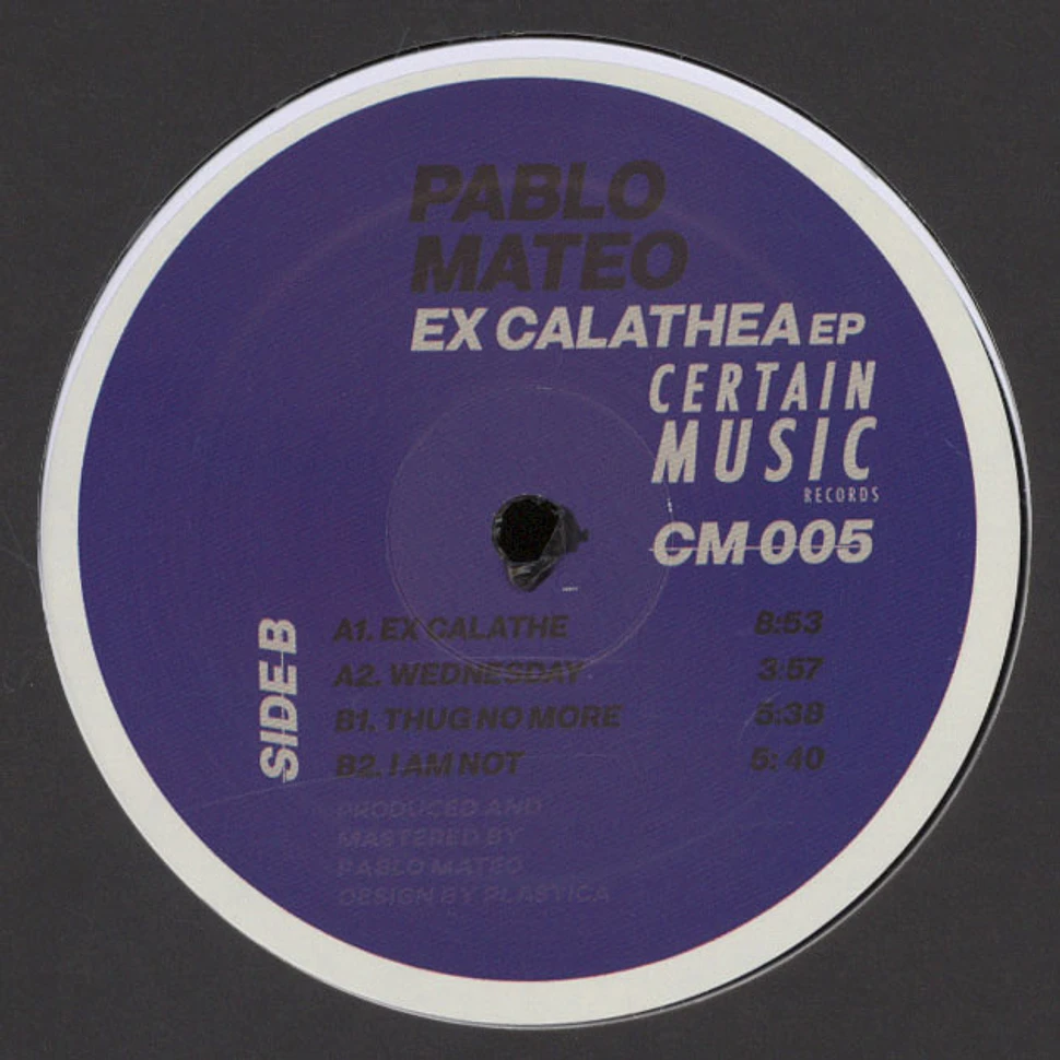 Pablo Mateo - Ex Calathea EP