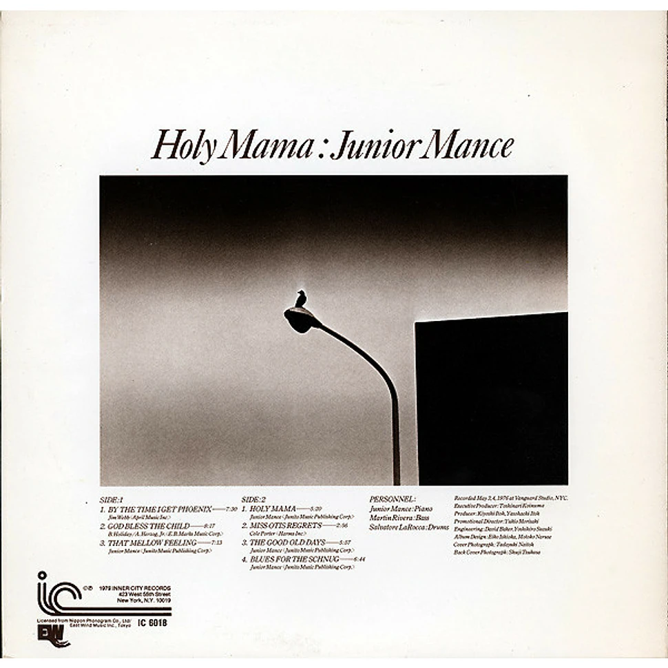 Junior Mance - Holy Mama