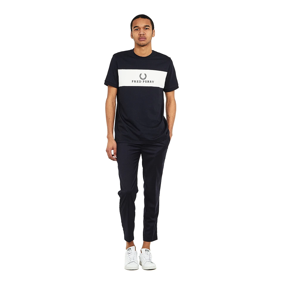Fred Perry - Panel Embroidered T-Shirt