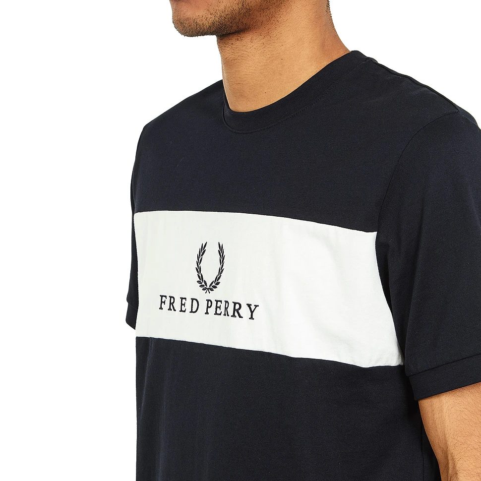 Fred Perry - Panel Embroidered T-Shirt