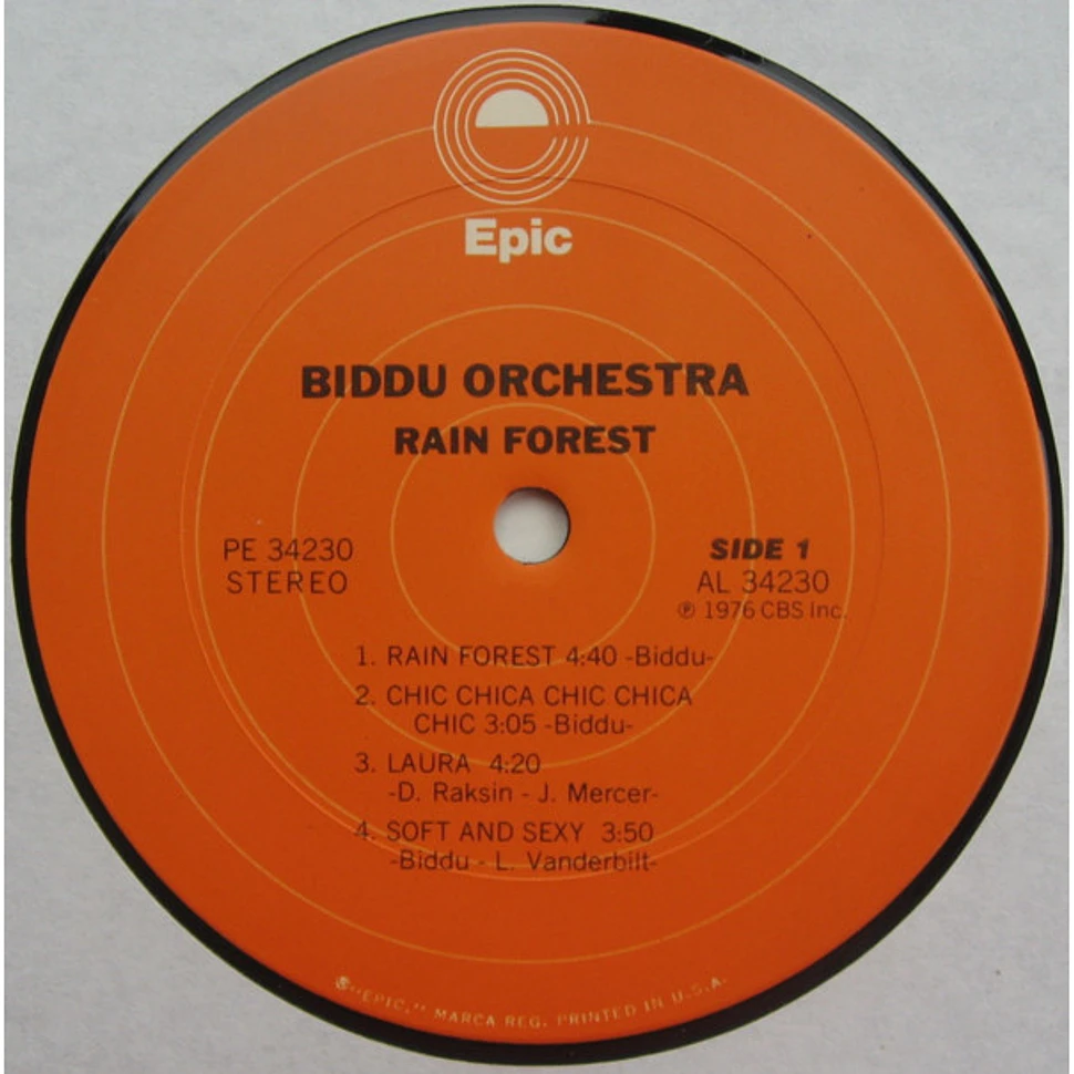 Biddu Orchestra - Rain Forest