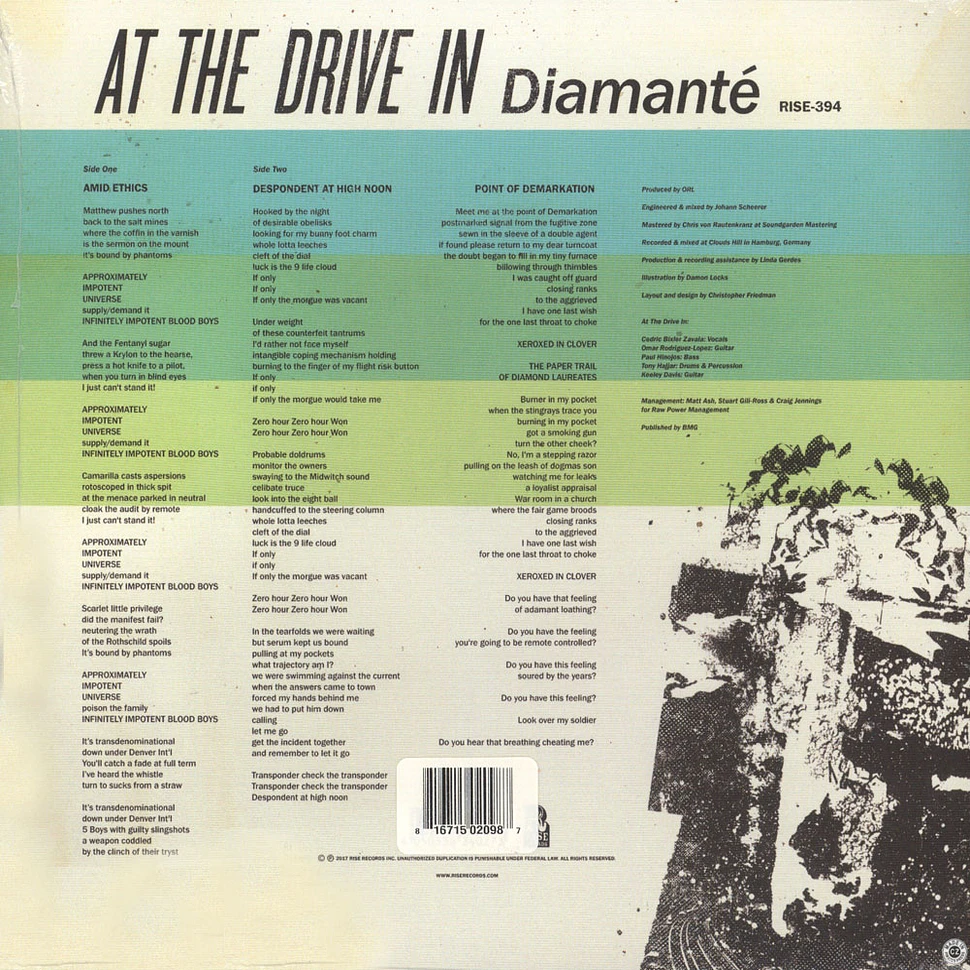 At The Drive-In - Diamne EP