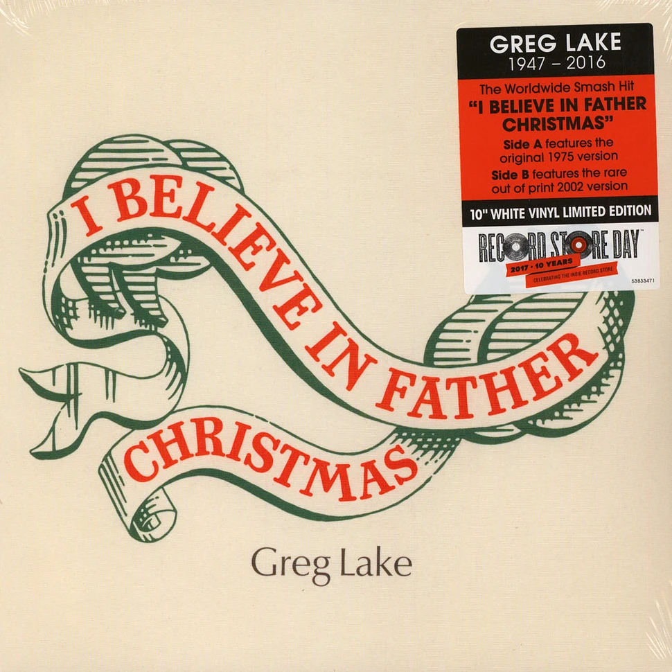 Greg Lake - I Believe In Father Christmas