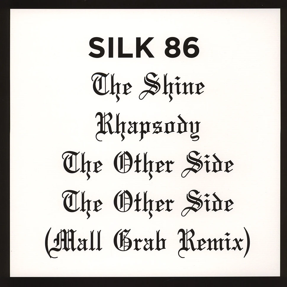 Silk 86 & Mall Grab - The Other Side EP