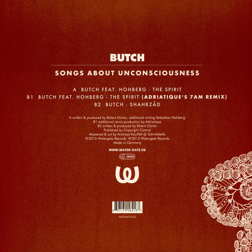 Butch - Songs About Unconsciousness