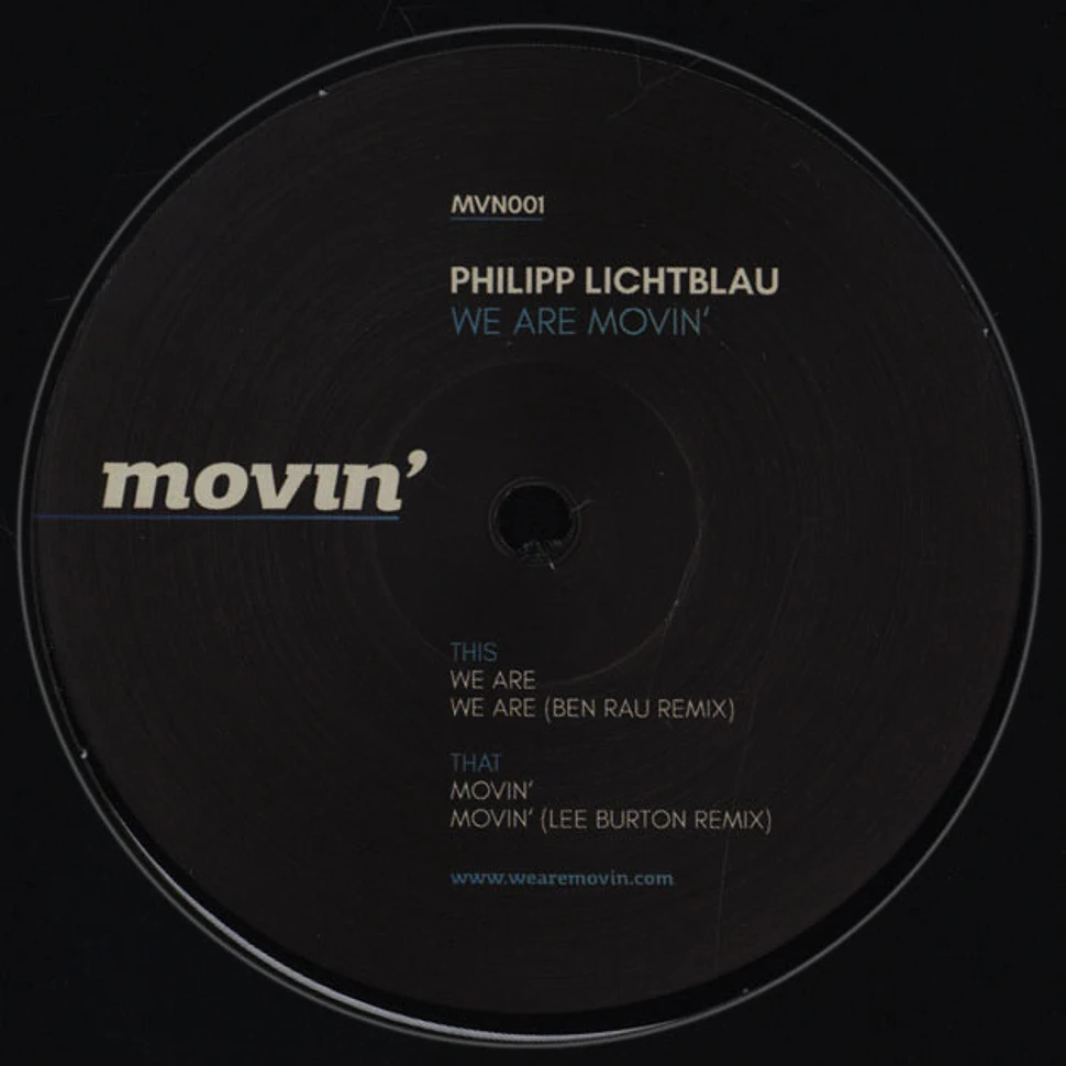 Philipp Lichtblau - We Are Movin