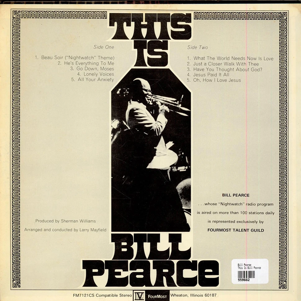 Bill Pearce - This Is Bill Pearce