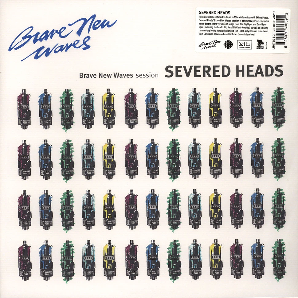 Severed Heads - Brave New Waves Session Colored Vinyl Edition