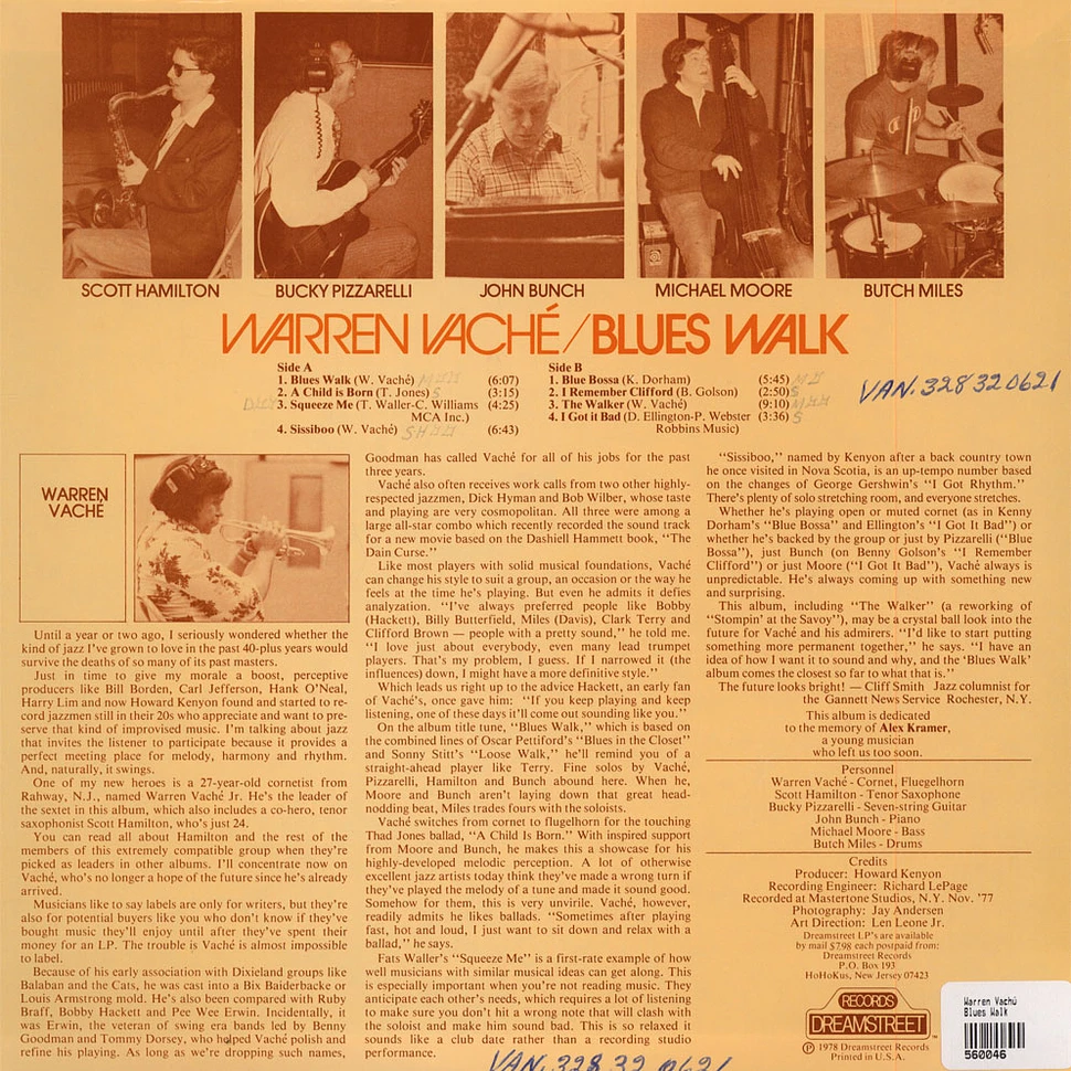 Warren Vaché - Blues Walk