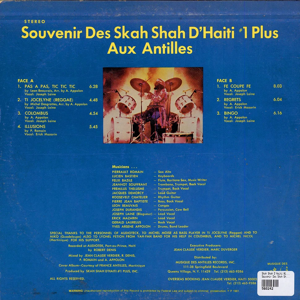 Skah Shah # 1 - Aux Antilles