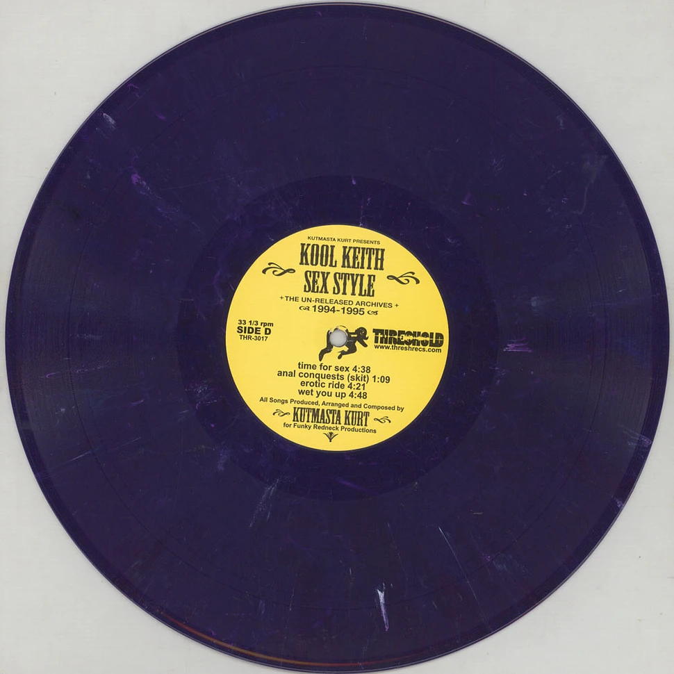 Kool Keith - Sex Style: The Un-Released Archives 10th Anniversary Colored Vinyl Edition