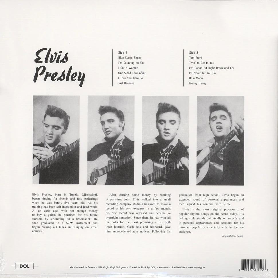 Elvis Presley - Elvis Presley 1st Album Gatefold Sleeve Edition