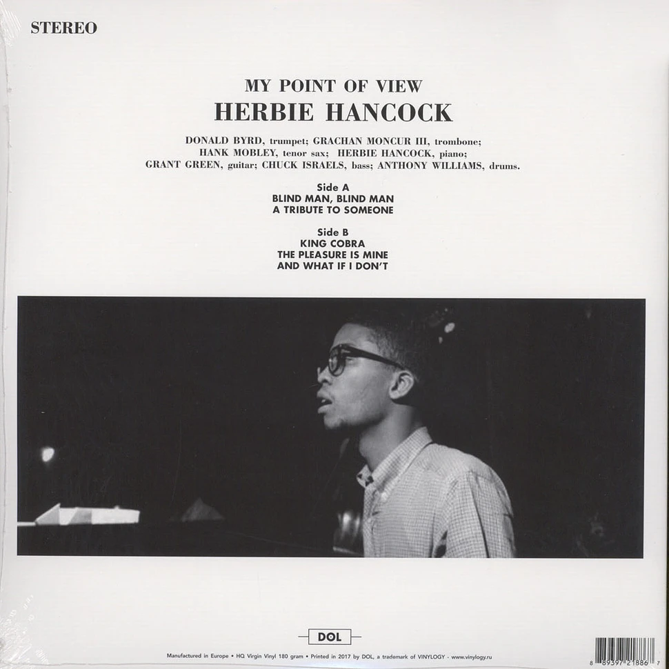Herbie Hancock - My Point Of View Gatefold Sleeve Edition