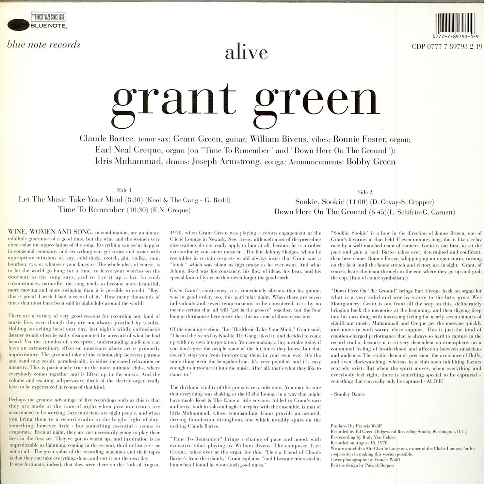 Grant Green - Alive!