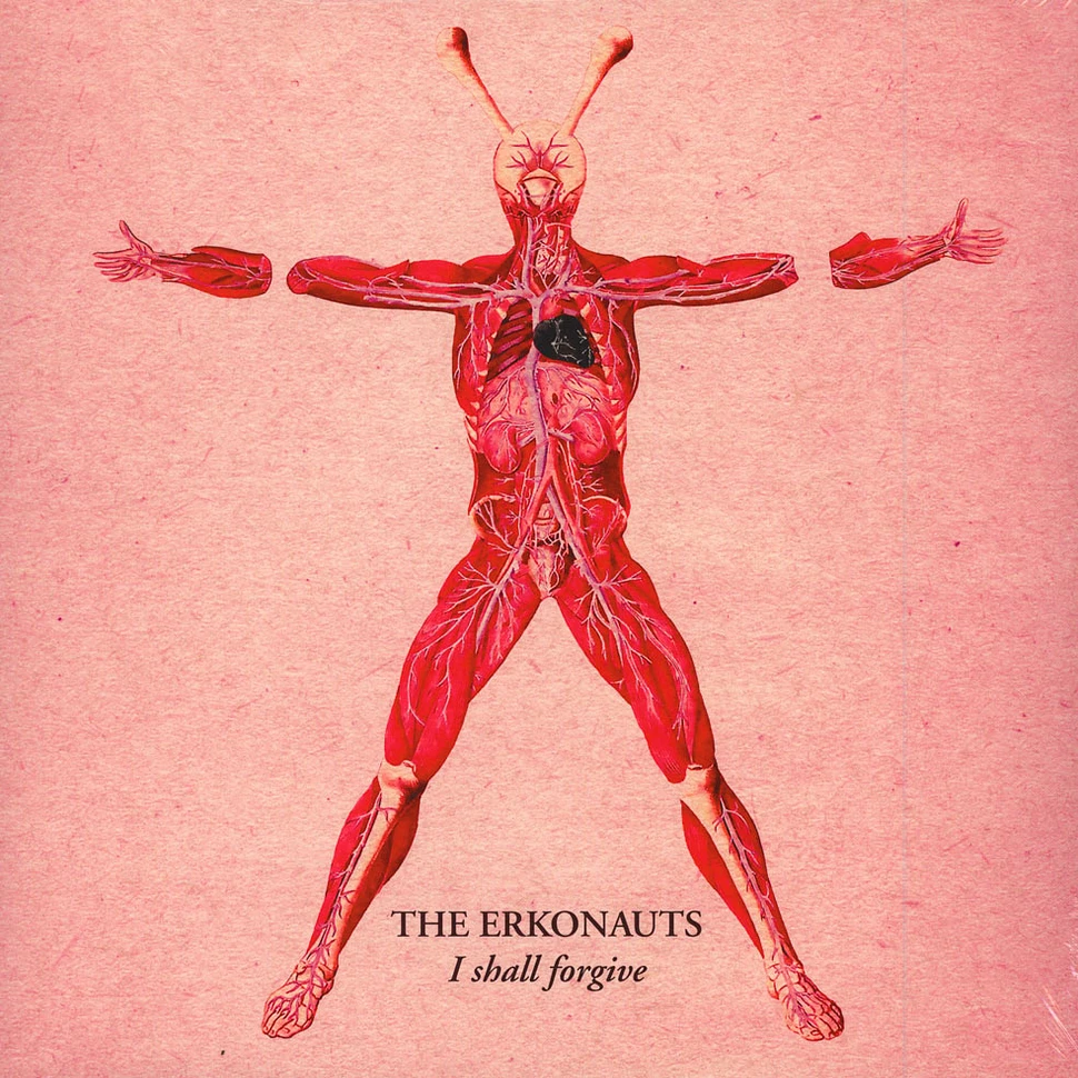 The Erkonauts - I Shall Forgive Red with Bone Spots Vinyl Edition