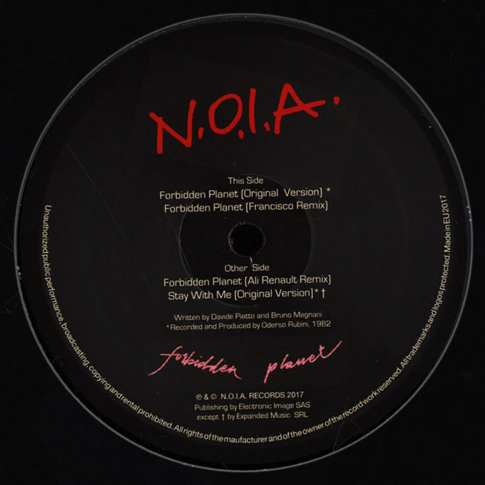 N.O.I.A. - Forbidden Planet Remixes