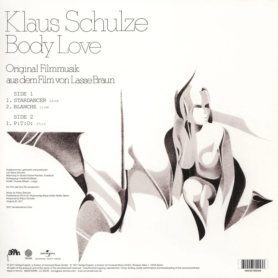Klaus Schulze - OST Body Love (2017 Remaster)