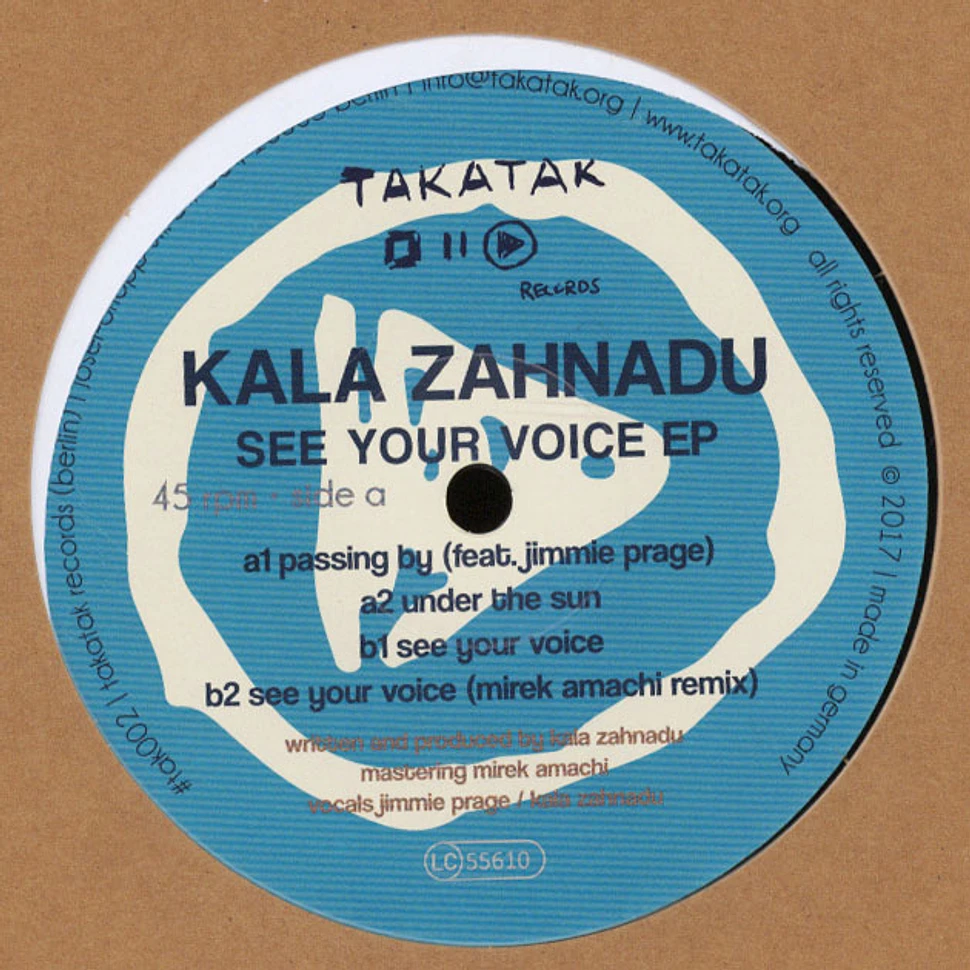 Kala Zahnadu - See Your Voice EP