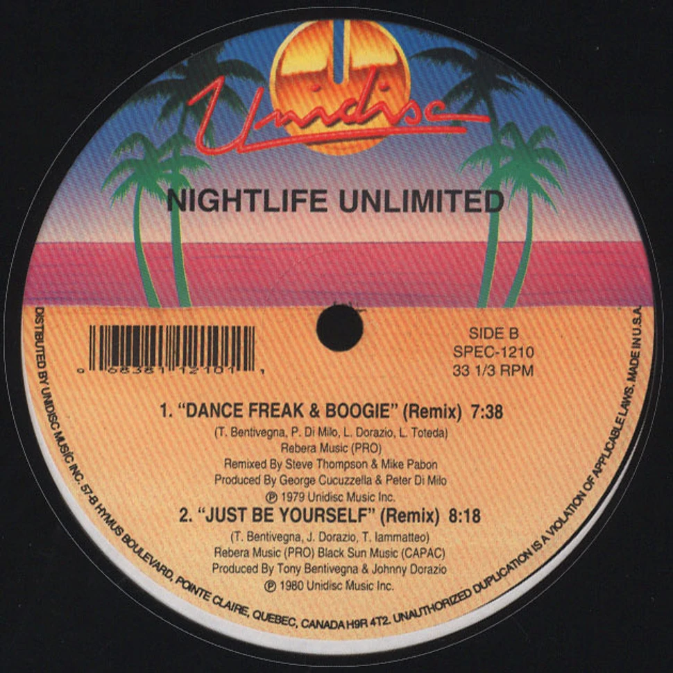 Nightlife Unlimited - Disco Choo Choo / Dance Freak & Boogie