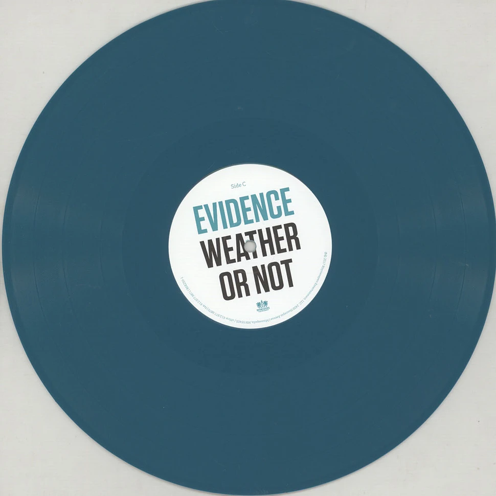 evidence レコード weather or not 2LP - 洋楽
