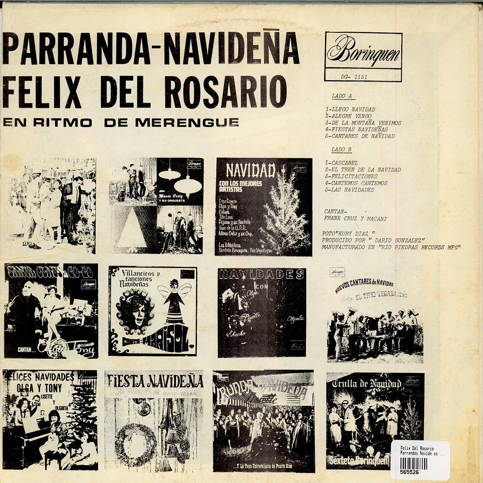 Felix Del Rosario - Parrandas Navideñas En Ritmo De Merengue