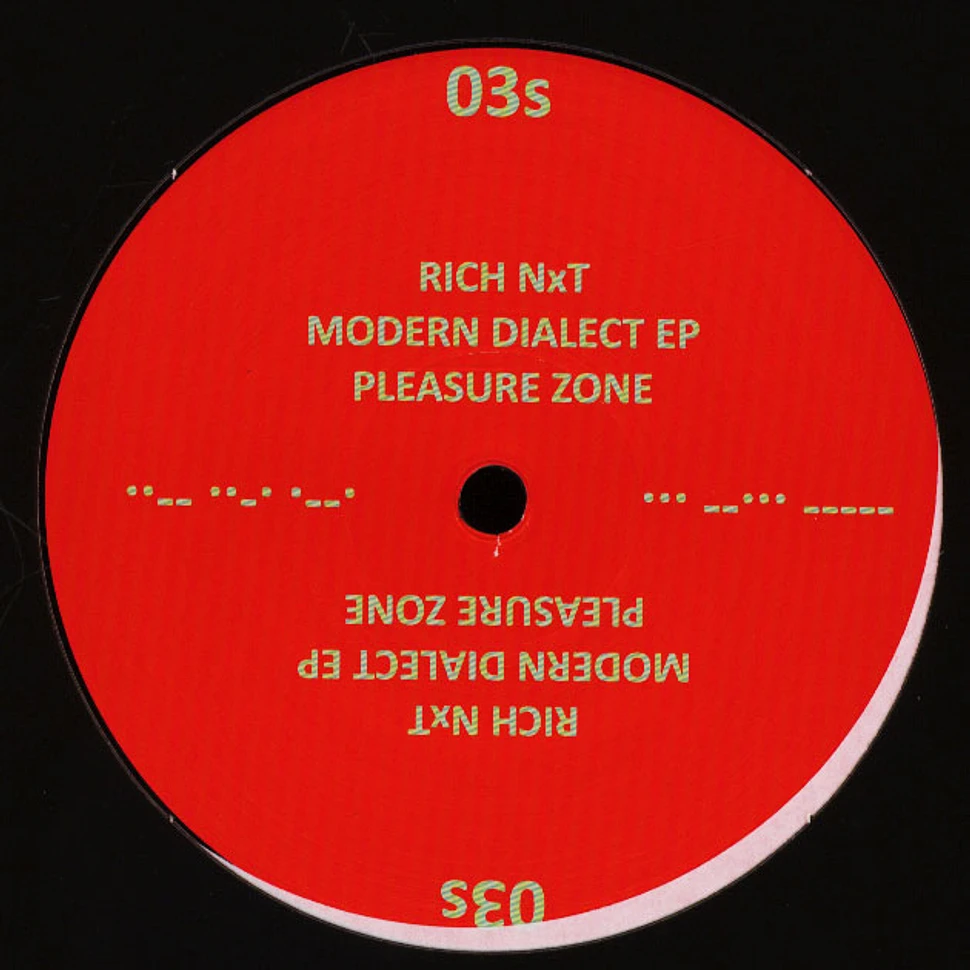 Rich Nxt - Modern Dialect EP