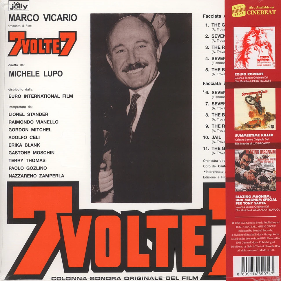 Armando Trovajoli - 7 volte 7 colonna sonora