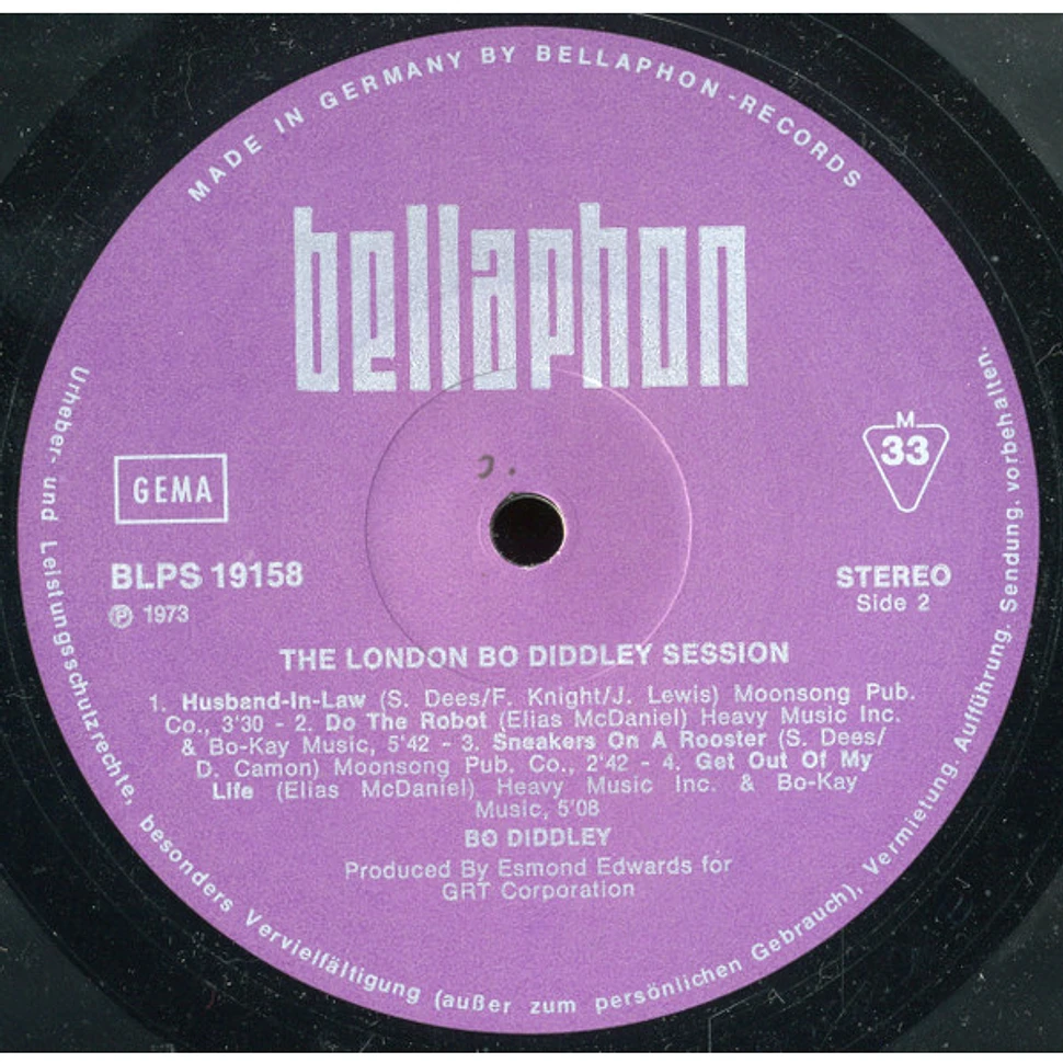 Bo Diddley - The London Bo Diddley Sessions