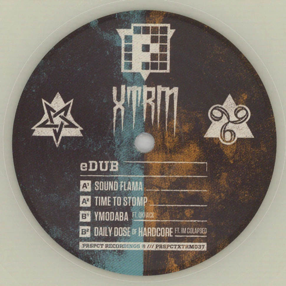 eDub - Time To Stomp EP White & Transparent Vinyl Edition