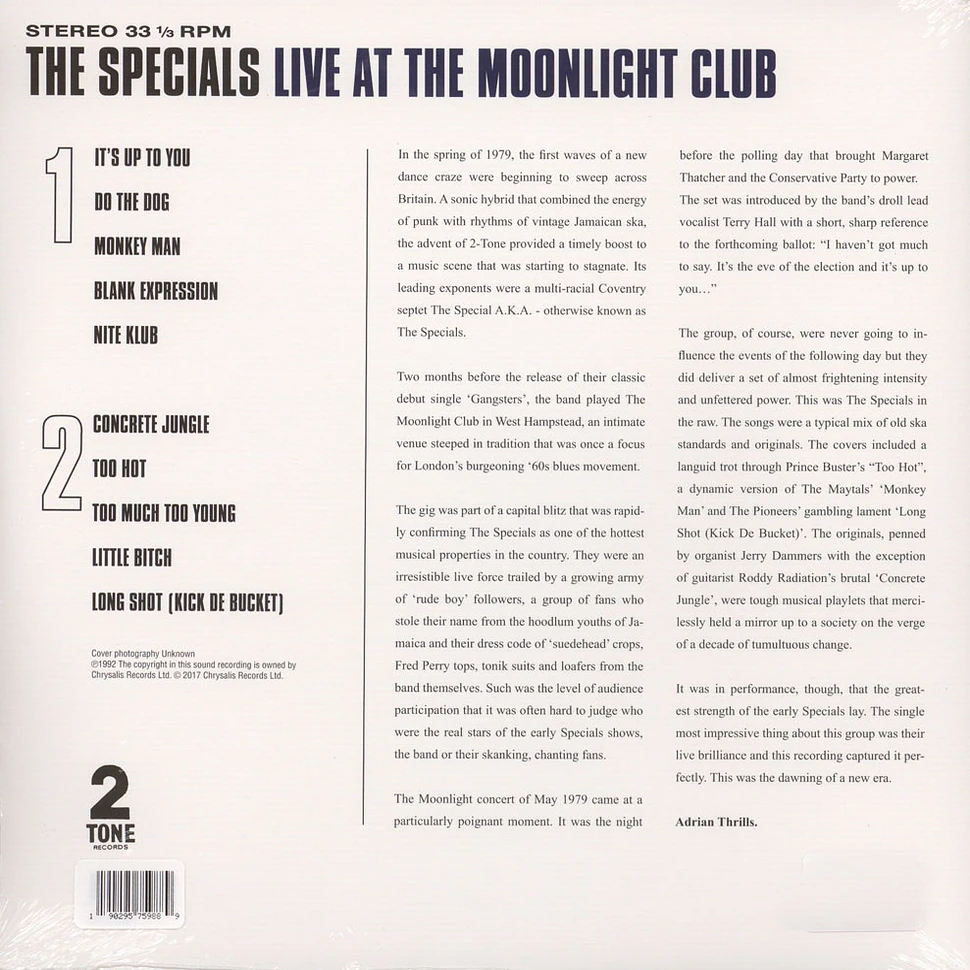 The Specials - Live At The Moonlight Club
