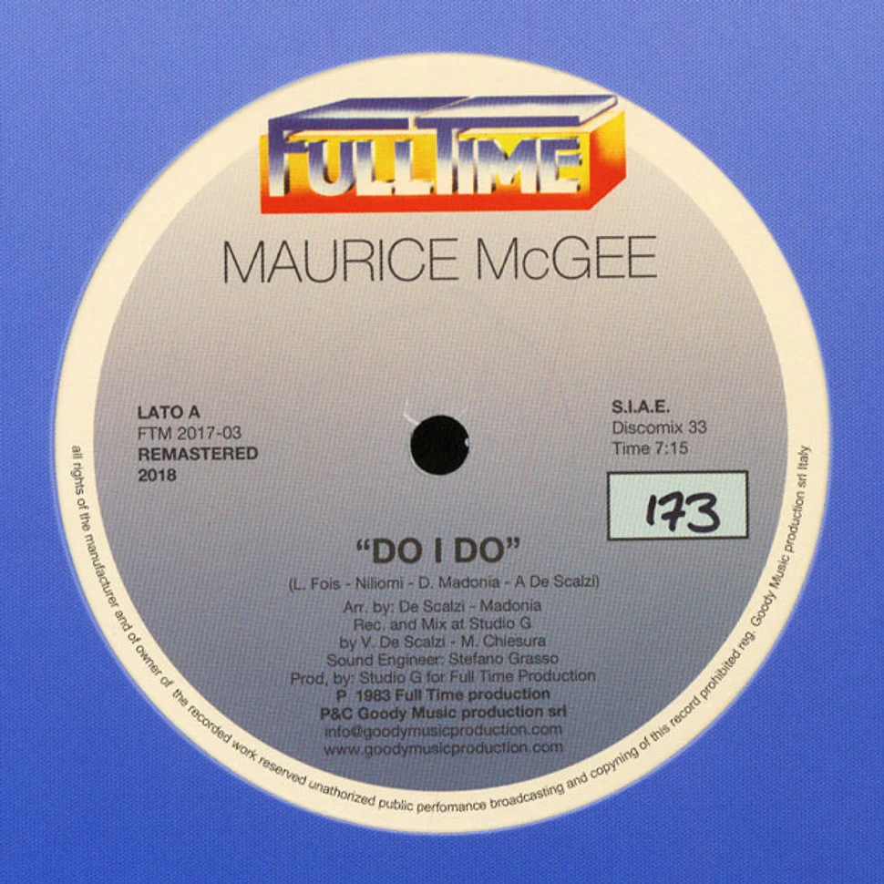 Maurice McGee - Do I Do White Vinyl Edition