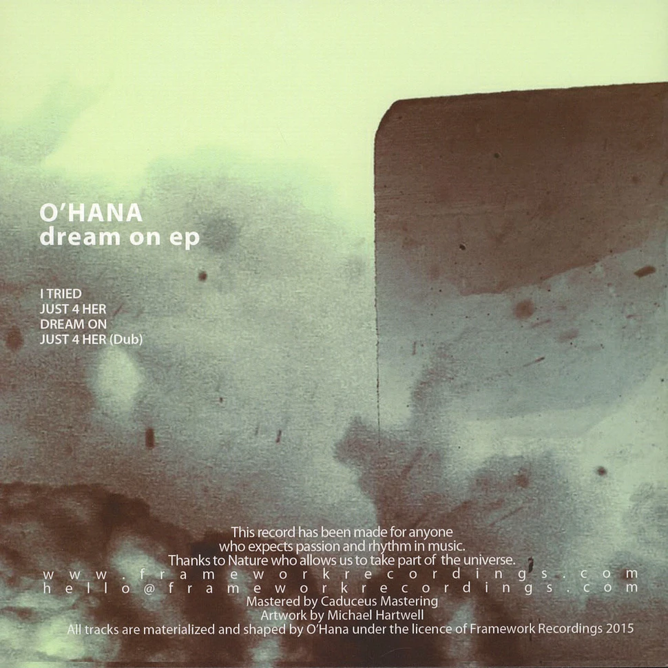 O'Hana - Dream On EP