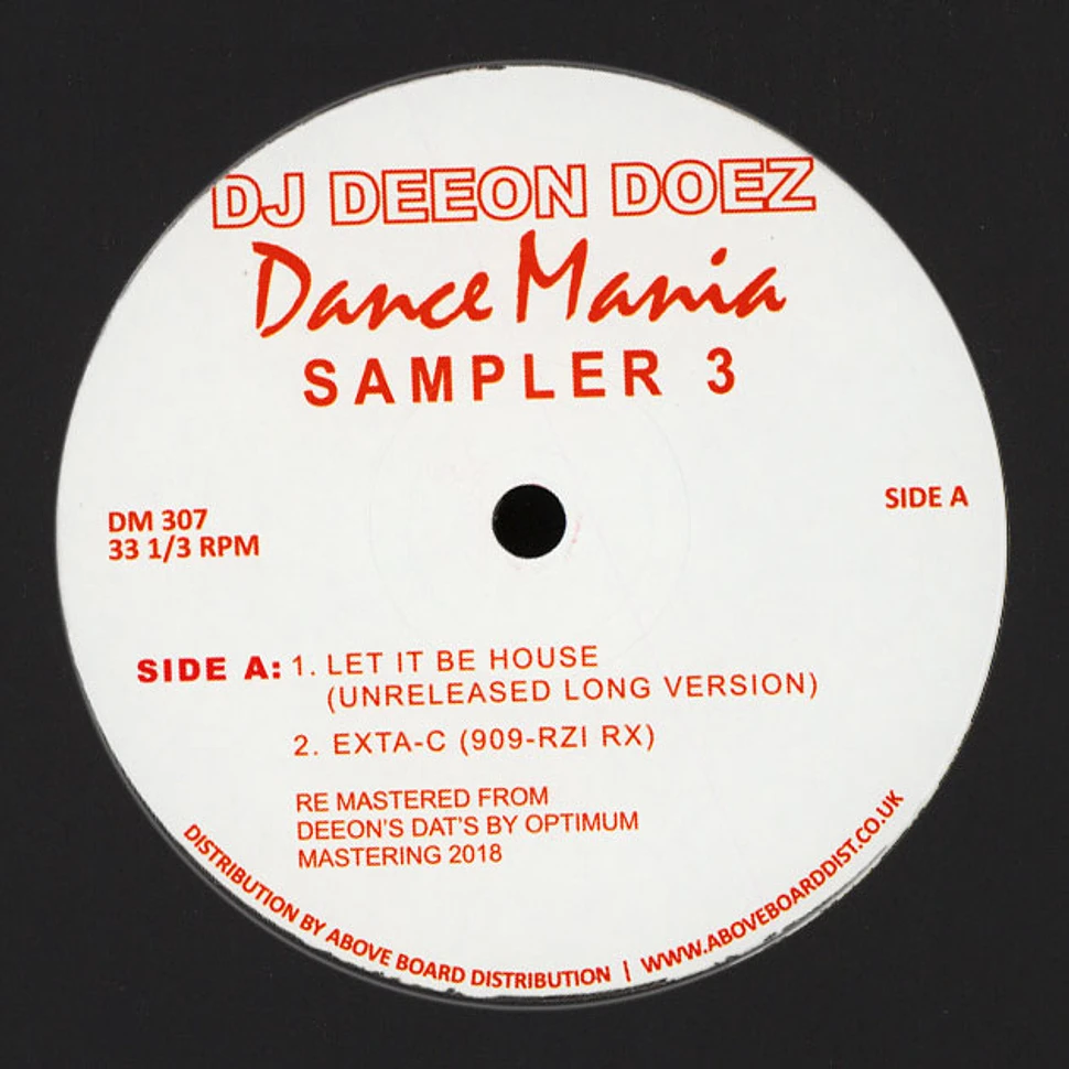 DJ Deeon - Dance Mania Sampler 3