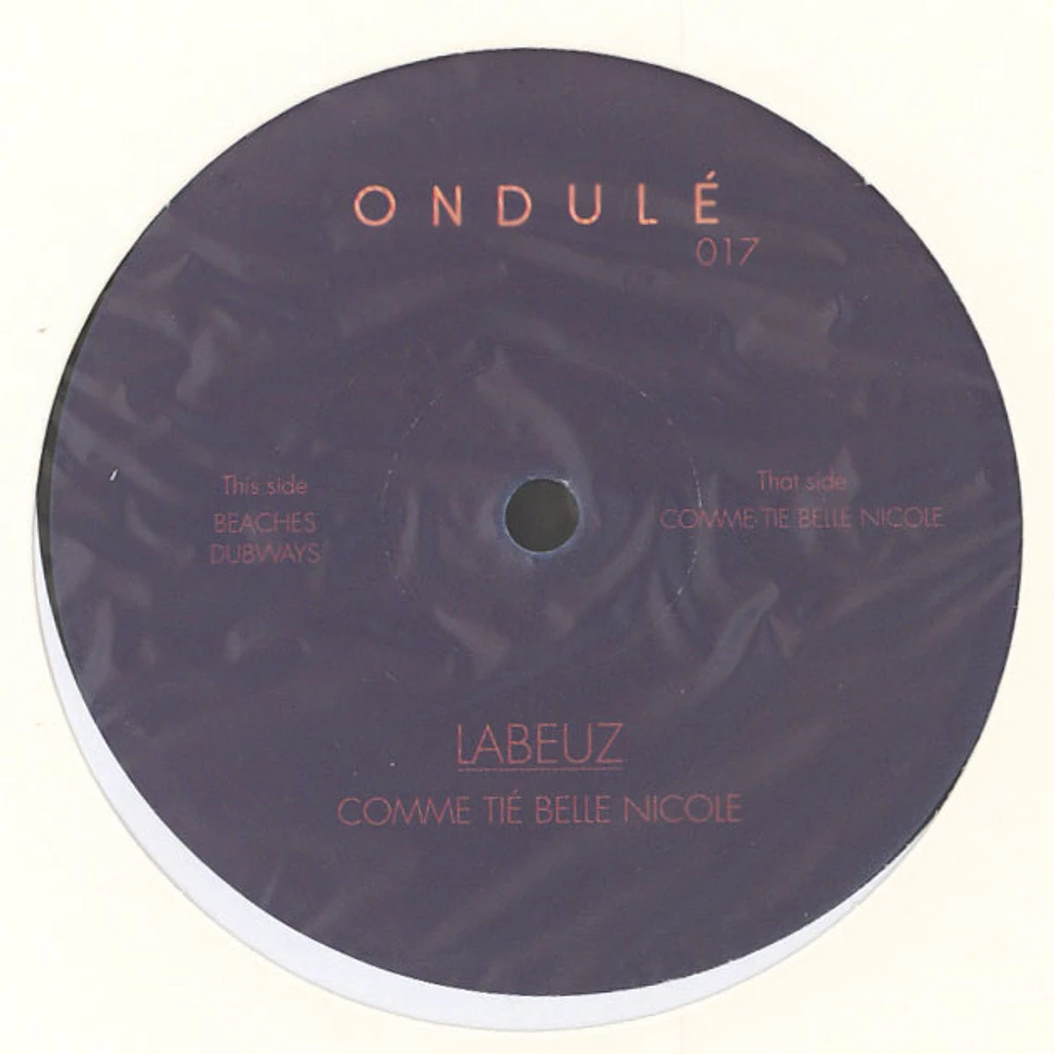Labeuz - Comme Tie Belle Nicole