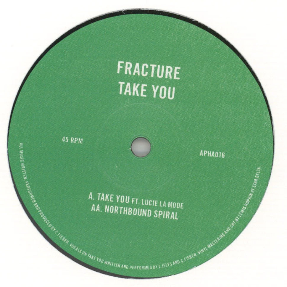 Fracture - Take You Feat. Lucie La Mode