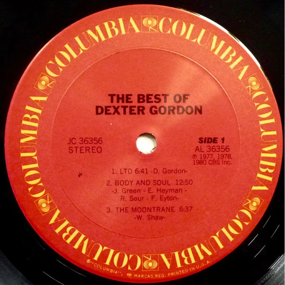 Dexter Gordon - The Best Of Dexter Gordon