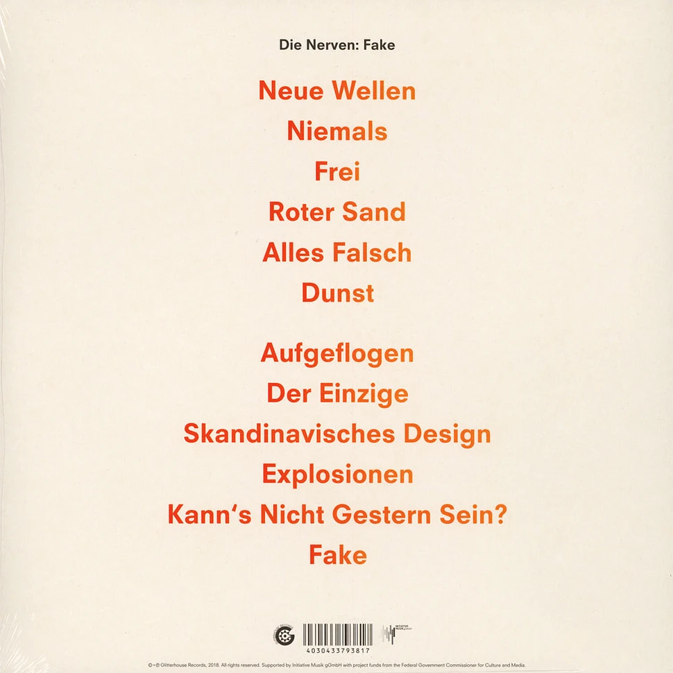 Die Nerven - Fake Colored Vinyl Edition