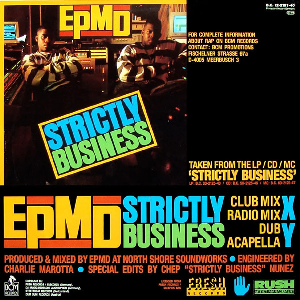 EPMD - Strictly Business