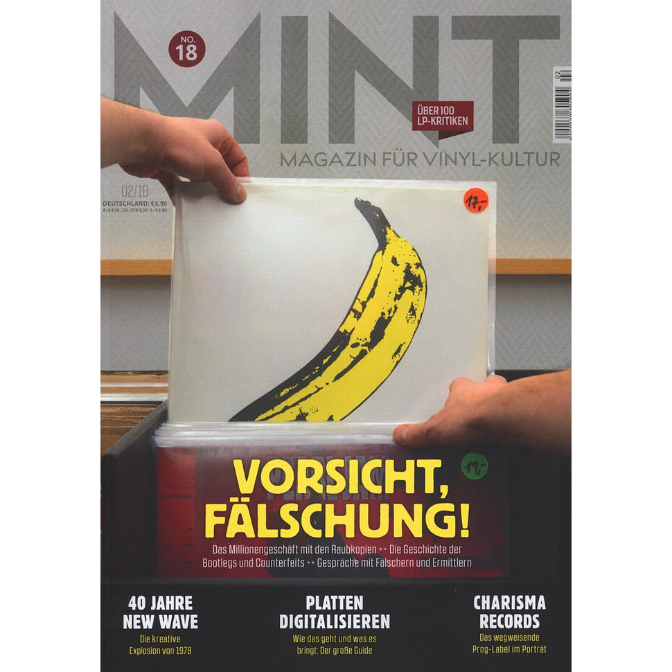 Mint - Das Magazin Für Vinylkultur - Ausgabe 18 - Februar 2018