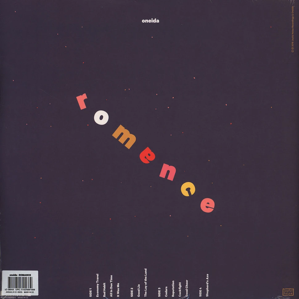 Oneida - Romance Colored Vinyl Edition