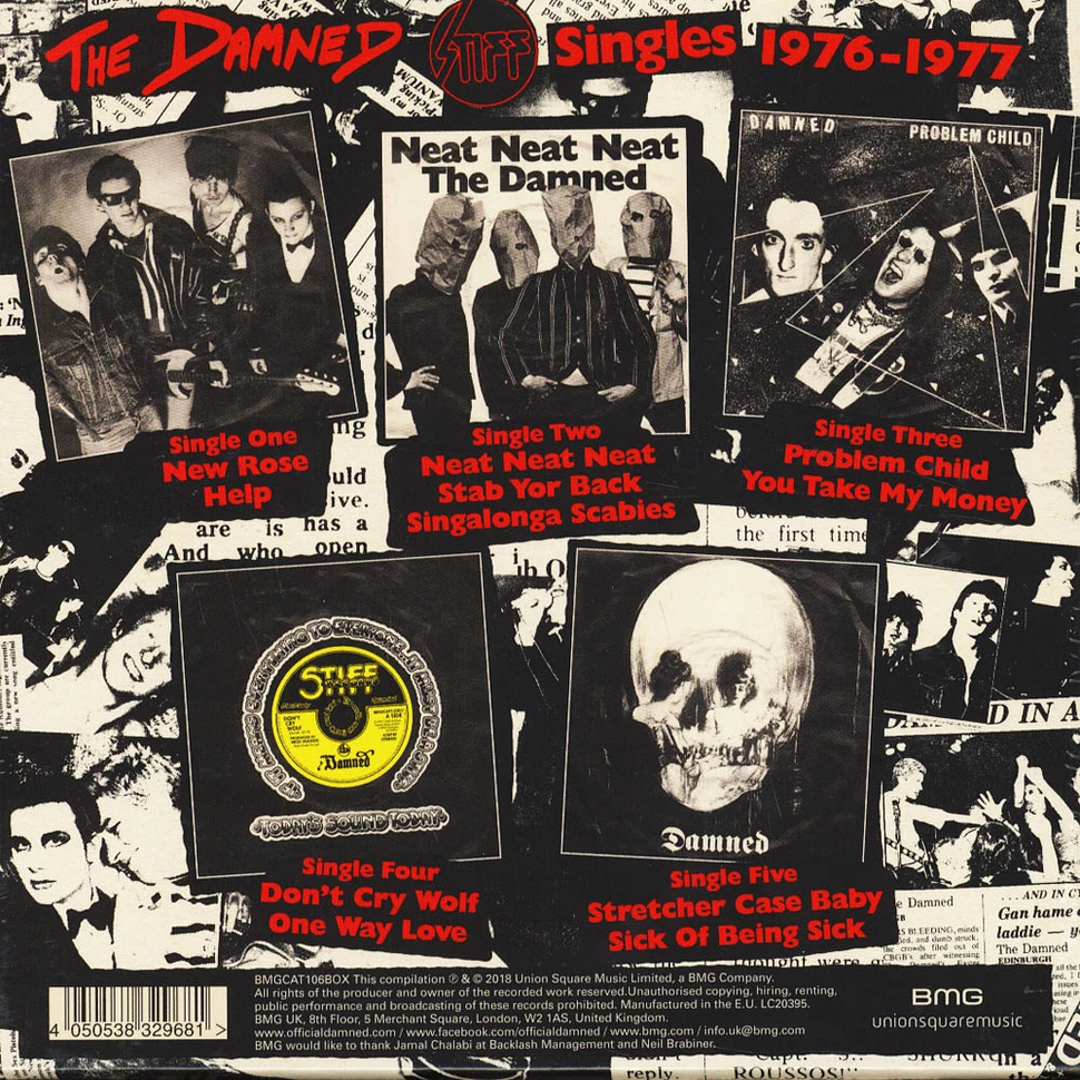 The Damned - The Stiff Singles 1976-1977