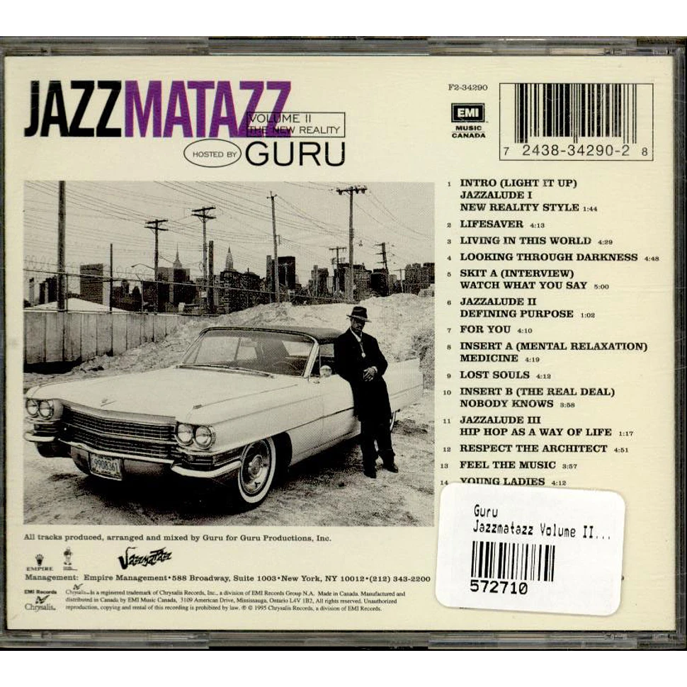 Guru - Jazzmatazz Volume II: The New Reality