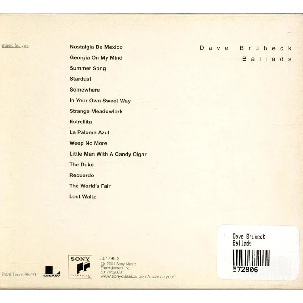 Dave Brubeck - Ballads
