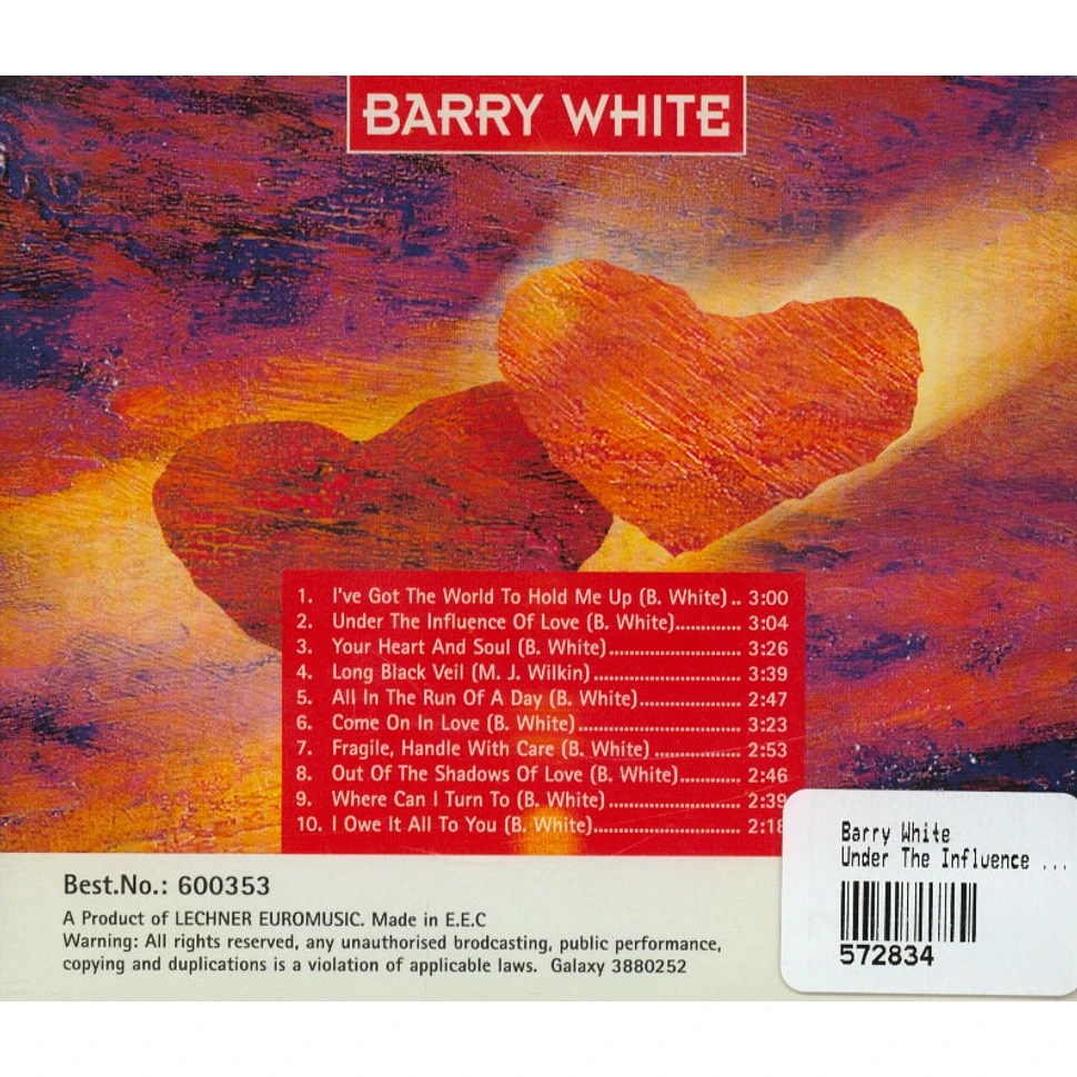 Barry White - Under The Influence Of Love