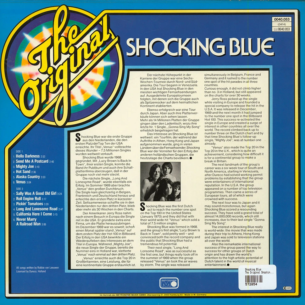 Shocking Blue - The Original Shocking Blue
