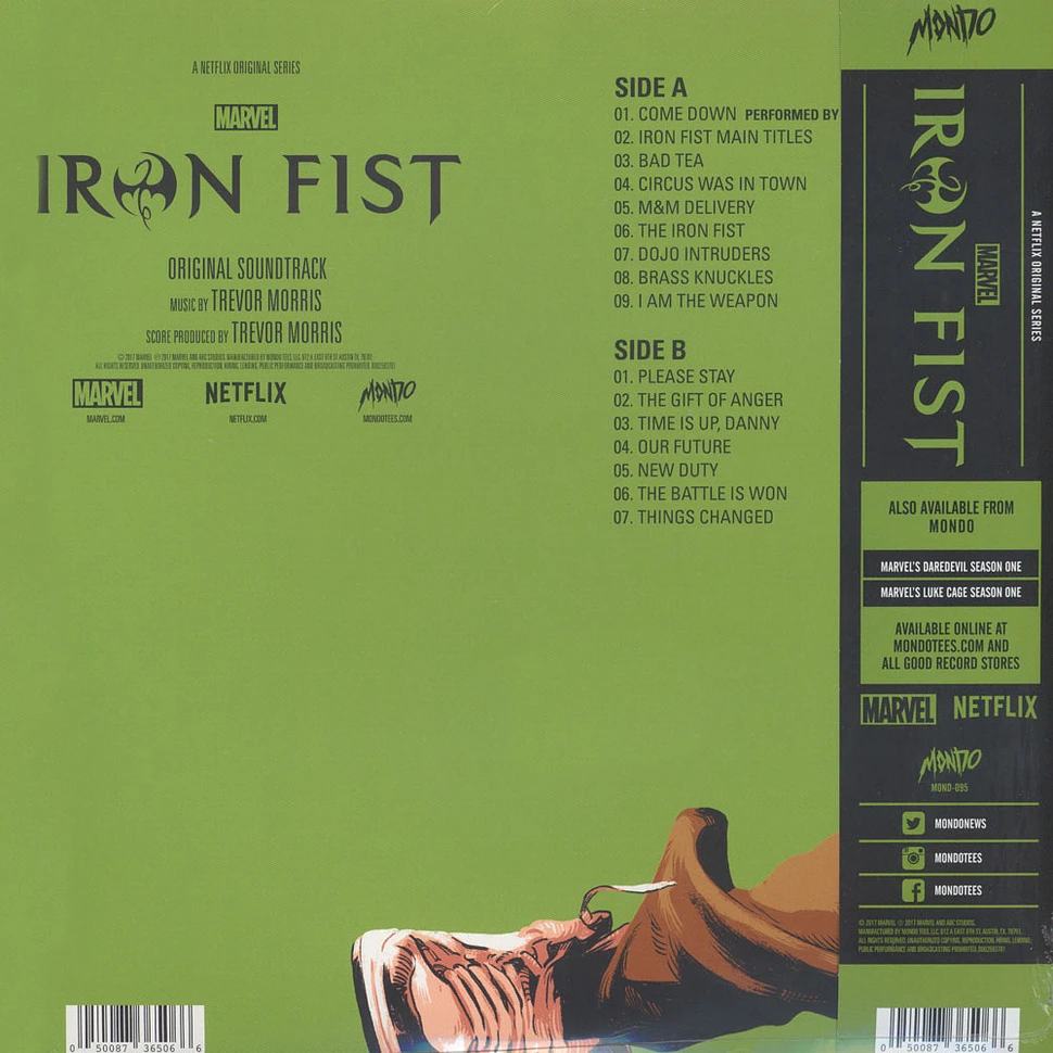 Trevor Morris - OST Marvel's Iron Fist