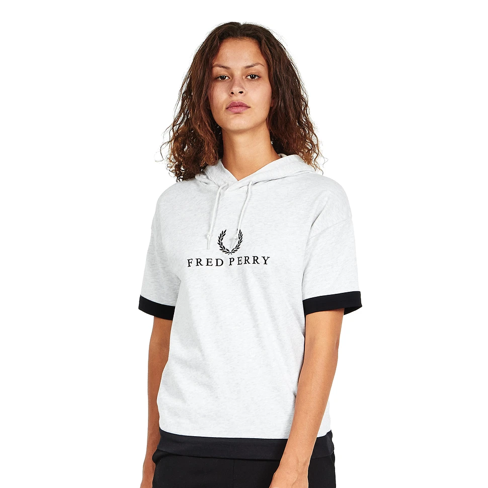 Fred Perry - Embroidered Hooded Sweat