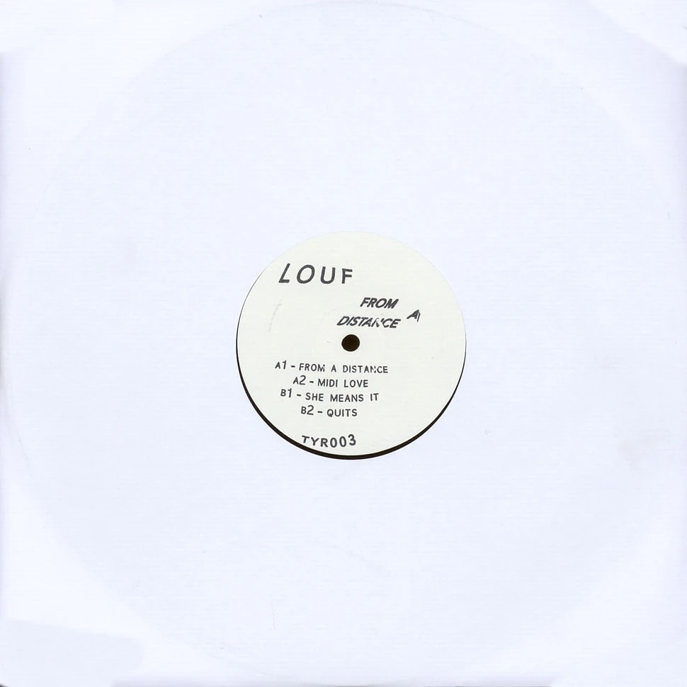 Louf - From A Distance EP