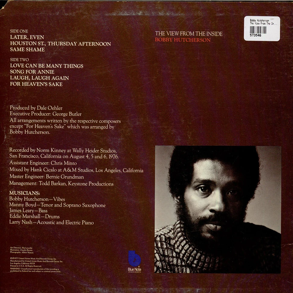 Bobby Hutcherson - The View From The Inside